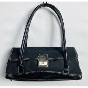 Franco Sarto Shoulder Bag  Leather And Nylon